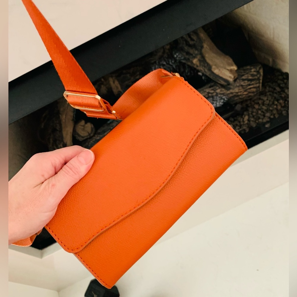 New orange crossbody
